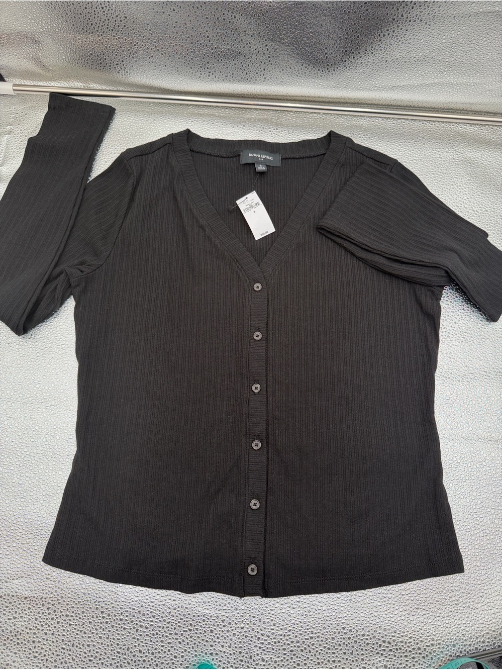 Banana Republic Texture Cardigan Top